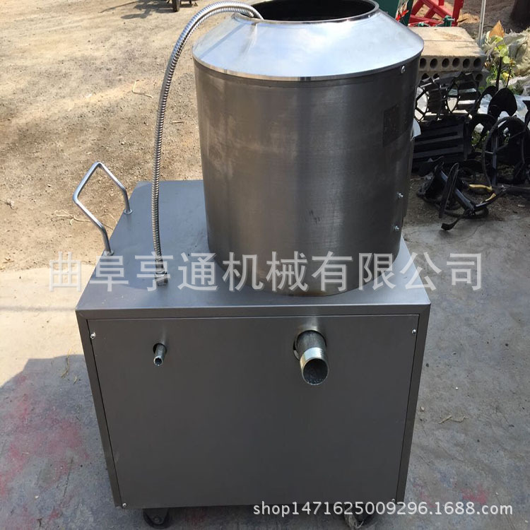 廠家供應 全自動土豆脫皮機 不銹鋼商用土豆磨皮機 去皮機