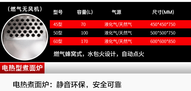 酒店廚房設(shè)備不銹鋼節(jié)能湯桶 商用天燃?xì)庹糁鬆t 湯面爐 電煮面爐