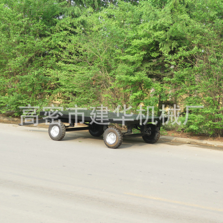 山東直銷 小型平板拖車 平板自卸車商用載重平板拖車批發(fā)